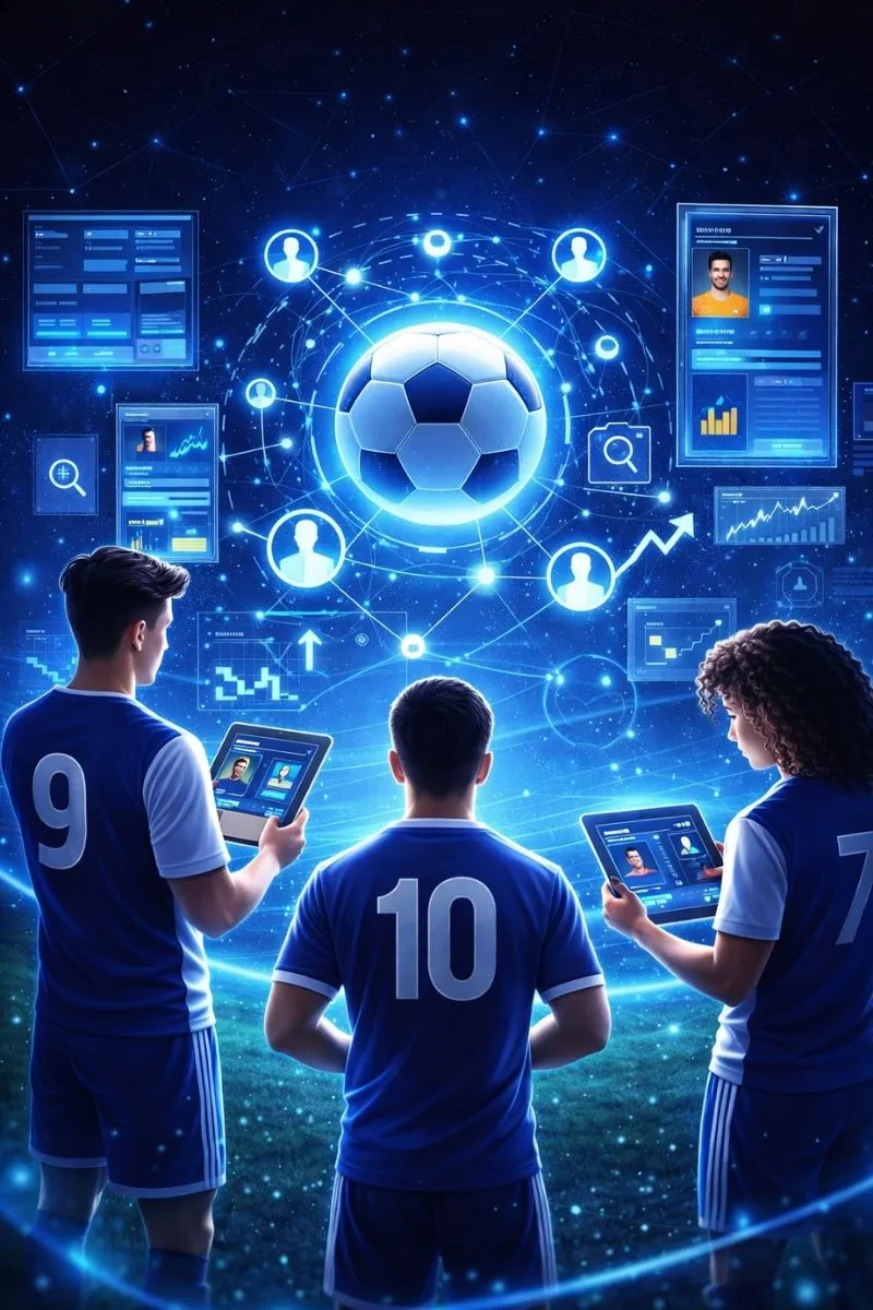 Perfiles de futbolistas, clubes y agentes en MERCAFUT